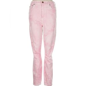 Alice & Olivia High Rise Skinny Jeans Crystal Cloud Pink Women's Jeans Size 29
